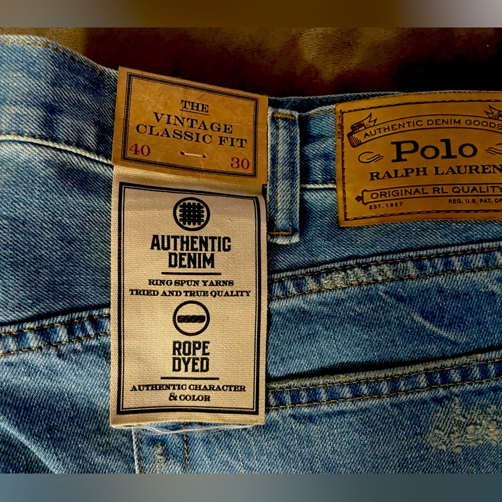 Brand New Men’s Polo Jeans. With original tags and stickers!